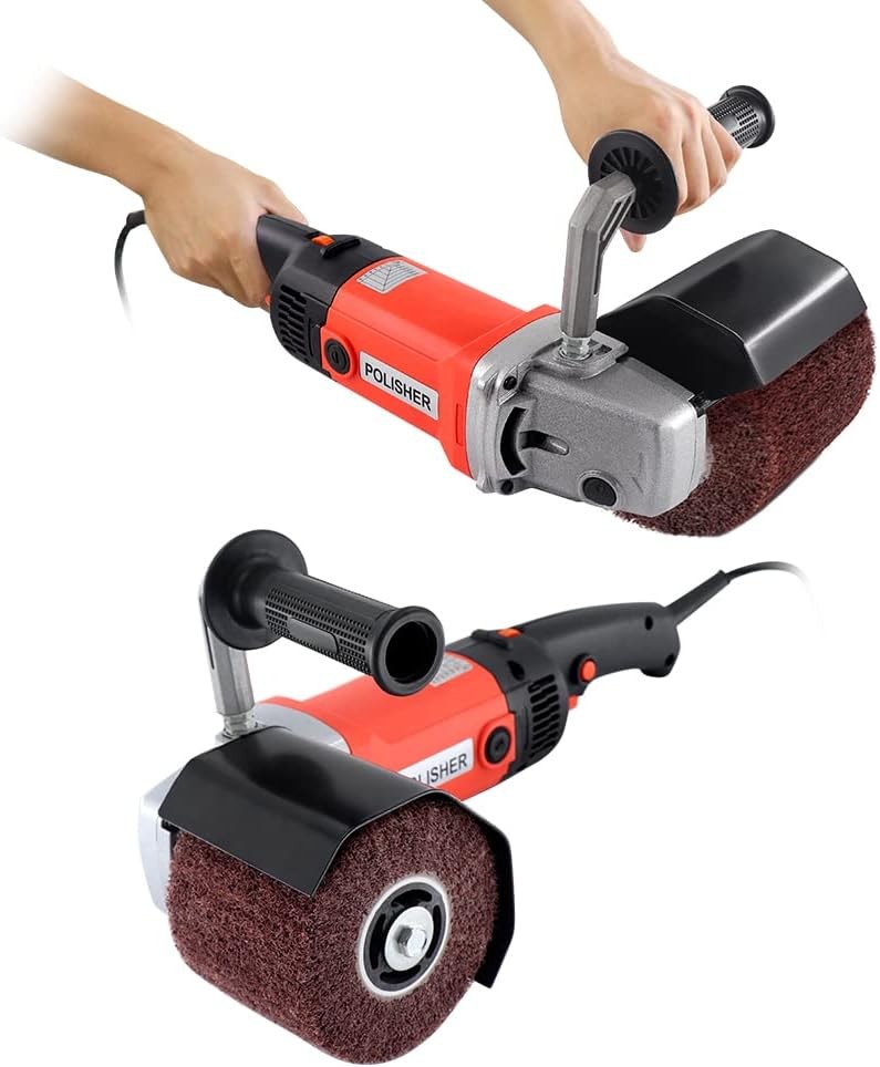 Tool 1400W Electric Burnishing Tool Machine 8 Variable Speed Wheel Sander