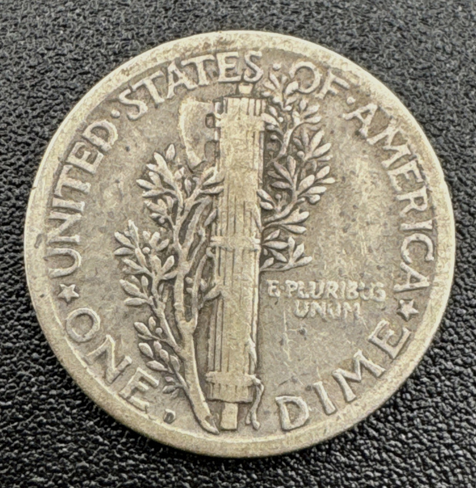 1924 -D Mercury Dime