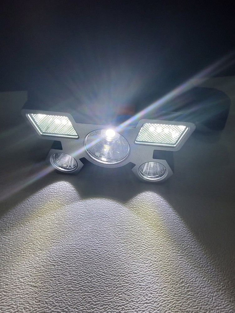 Headlamp High Power 5 LED Light Headband