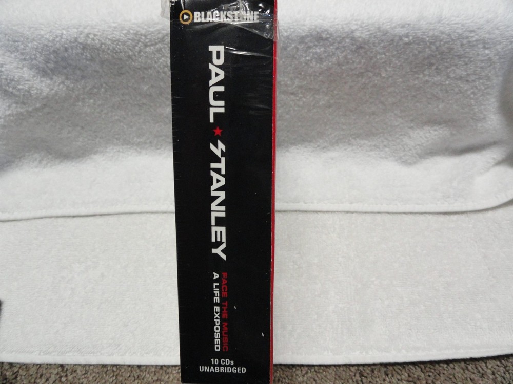 KISS Paul Stanley Face the Music A Life Exposed Read by Paul 10CD’s 12.5 Hrs