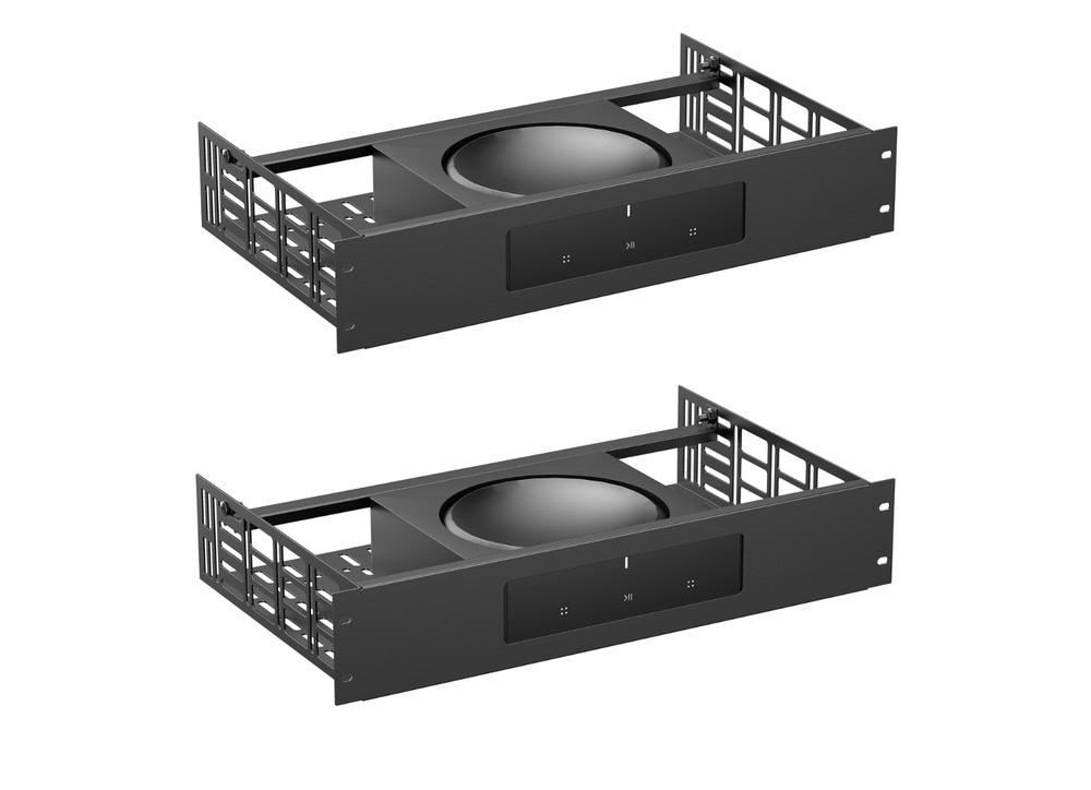 ynVISION.DESIGN Rack Mountable Custom Shelf Compatible w/ SONOS AMP | 2 Pack