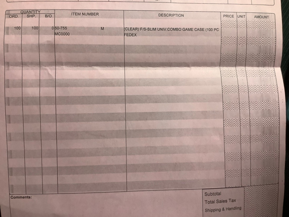 Clear Universal Combo Game Cases 25 pieces