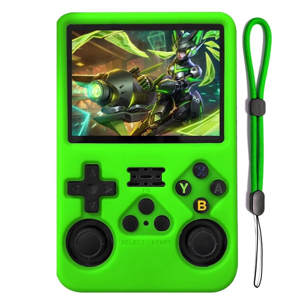 Soft Silicone 360° Protective Case For R36S Handheld Game Console Accessories