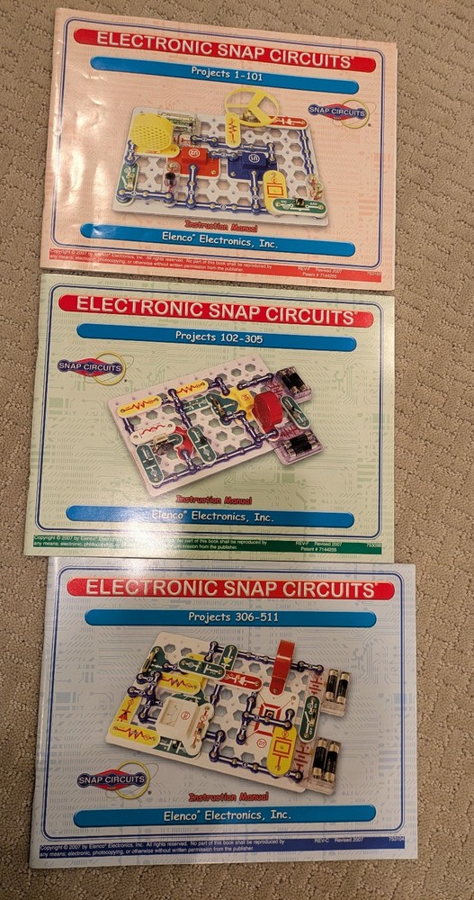 Snap Circuits Pro SC-500 Complete Electronic Science Set STEM Educational 8+