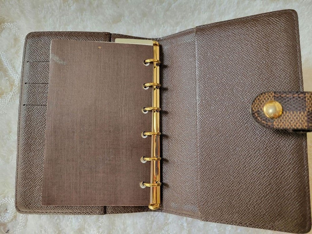 Used Louis Vuitton Damier notebook cover