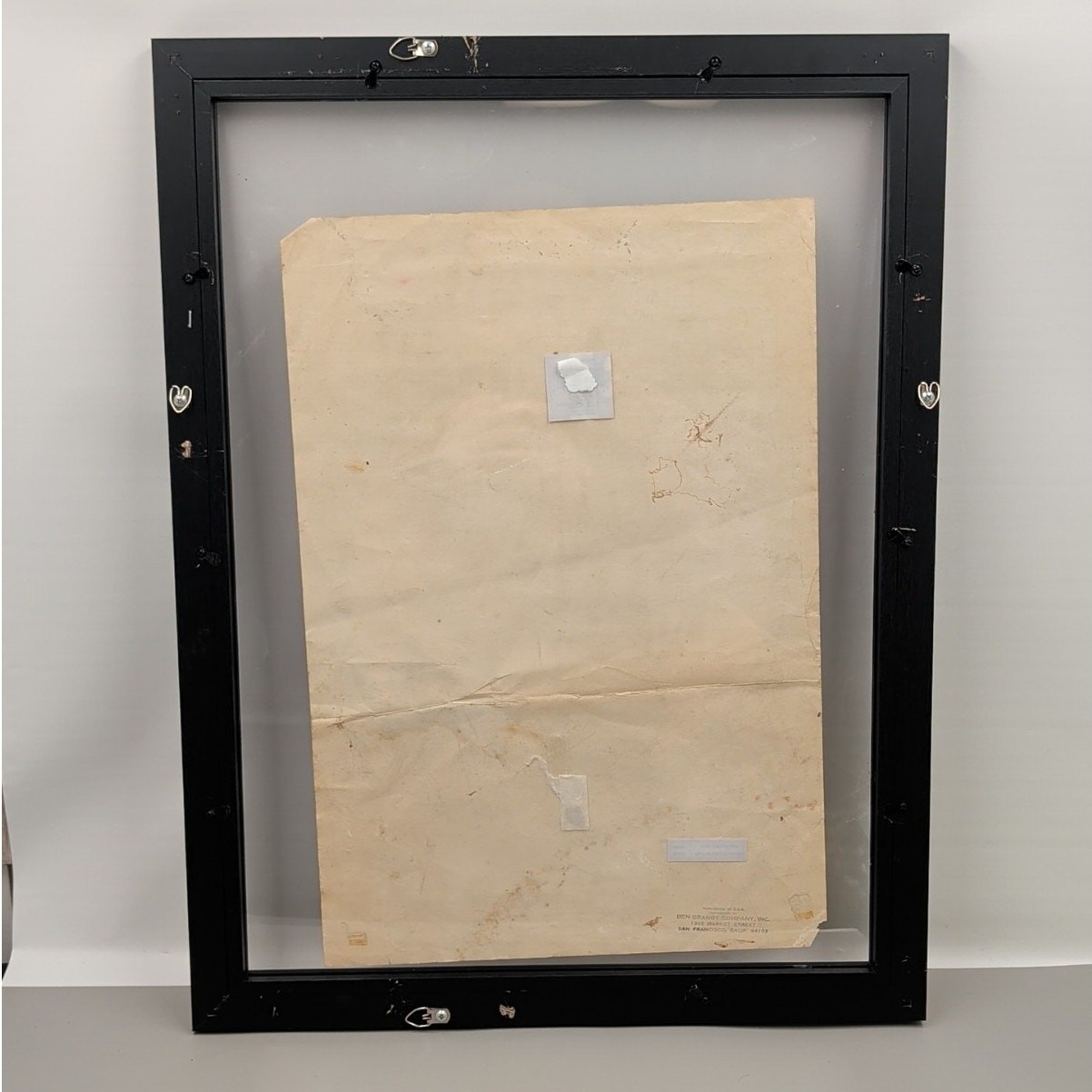 GRATEFUL DEAD FD 45-1 AVALON BALLROOM CONCERT POSTER 1967 Dead Classic Vintage