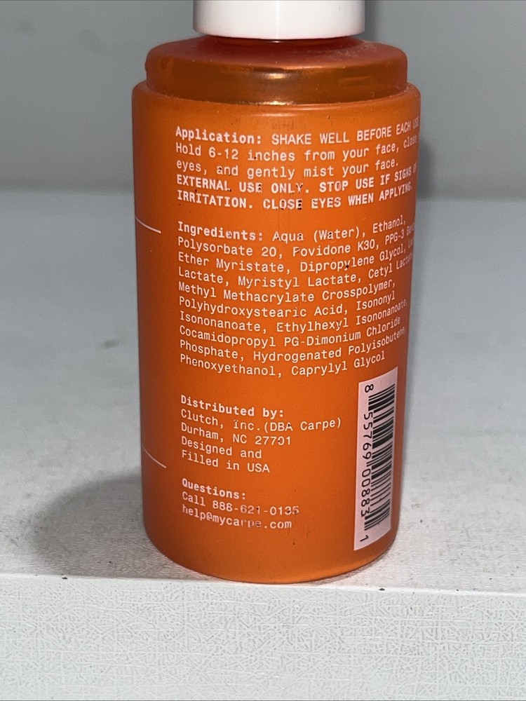 Carpe Instant Matte Setting Spray 2.7oz, New Missing Caps