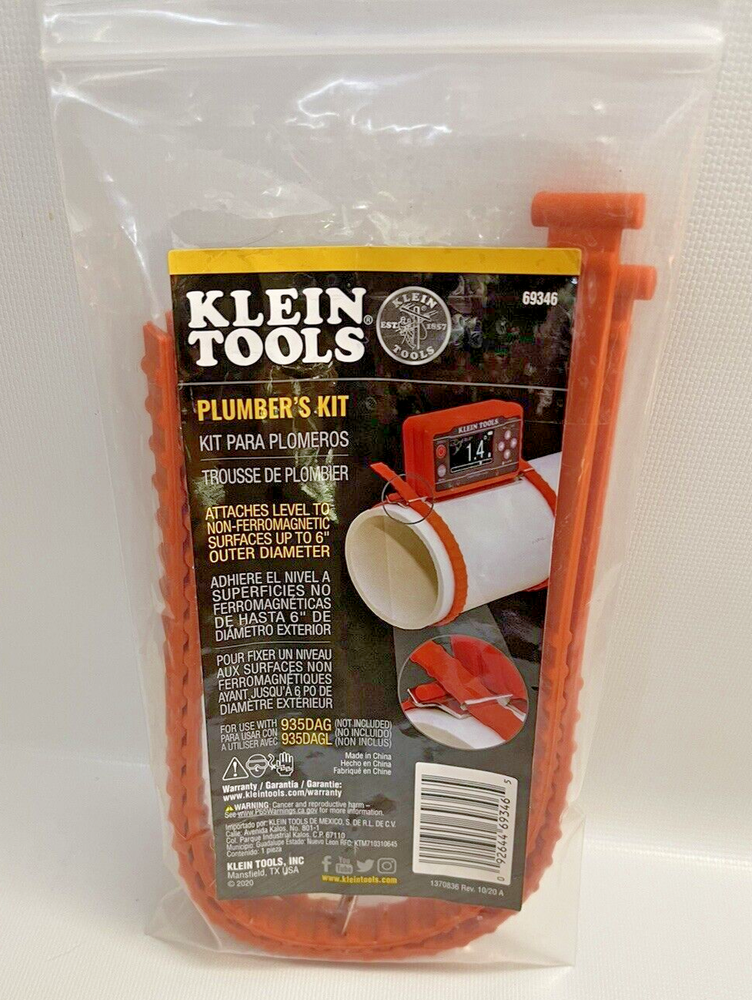 Klein Tool Digital Level Plumbers Kit - Fast Shipping