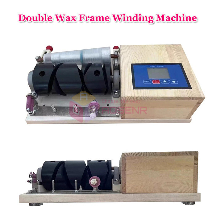 Mini Winding Machine Double Wax Frame Ply Wool Spinning Flat Knitting Machine