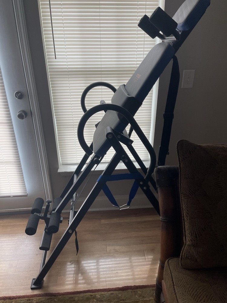 Vevor Inversion Table Foldable Strength Training Equipment Hang Exercise Bench