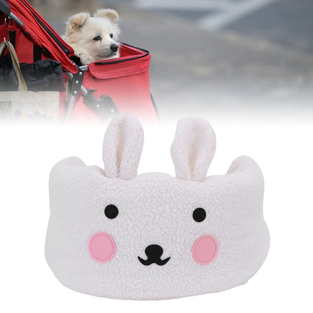 Removable Pet Stroller Cover Comfortable And Warm Stroller Front Section Guard