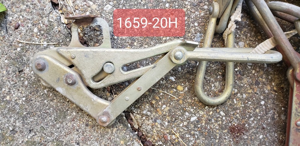 KLEIN TOOL PULLING GRIP 1659 20H cable puller lineman Grip 0.42 inch