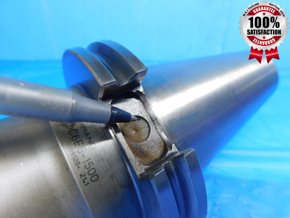 CAT50 COMMAND 1 1/2 I.D. SOLID END MILL TOOL HOLDER 1.5 EXTENDED C6E6-1500