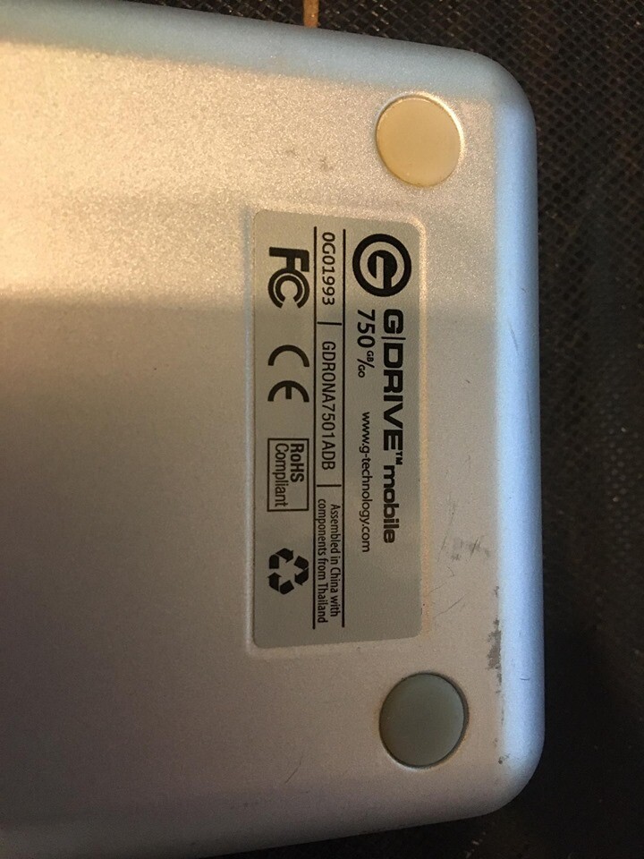 G Drive Mobile USB 750 GB LOOK