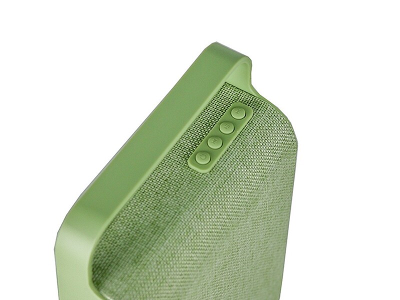 Retro Canvas Bag with Mini Bluetooth Speaker Design