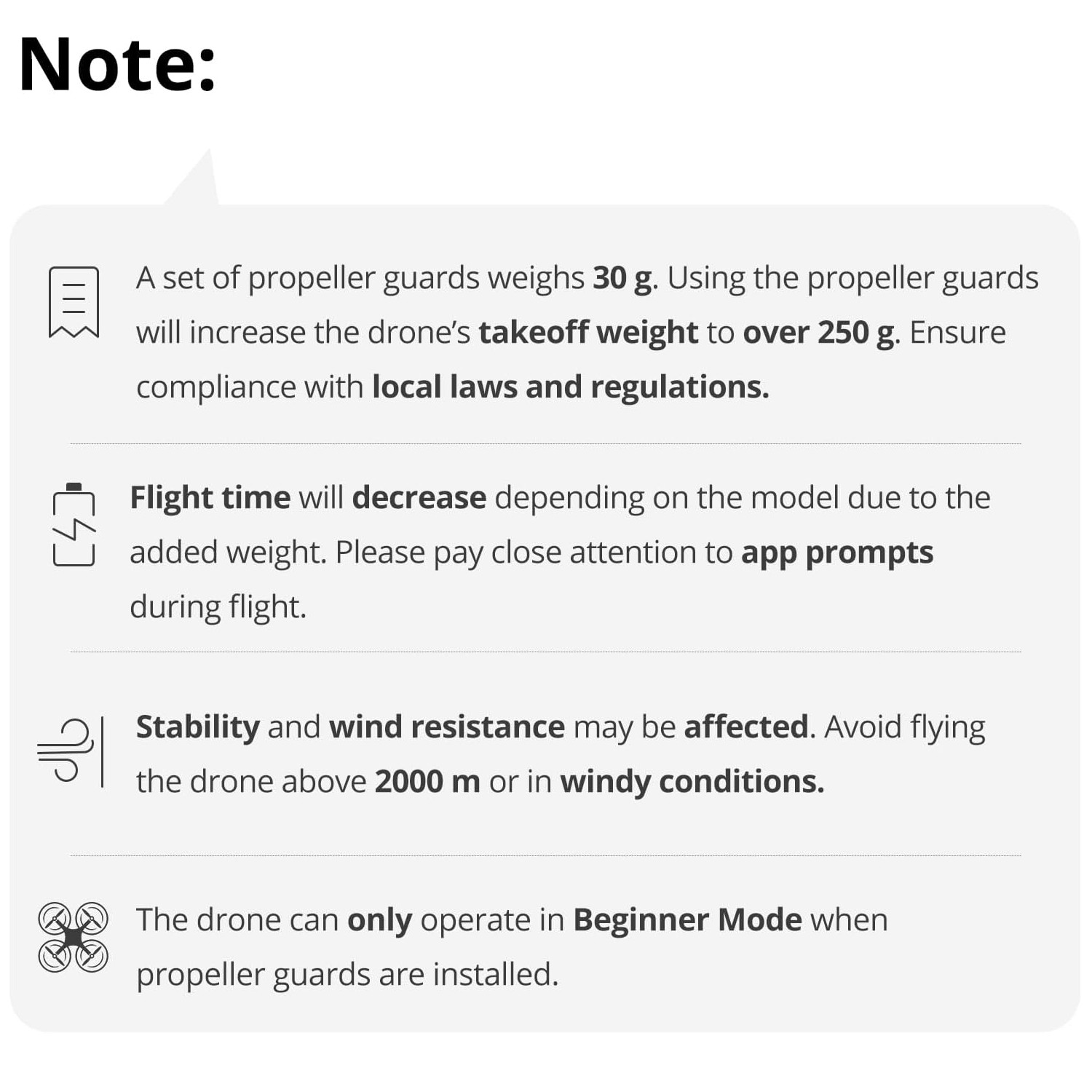 Potensic 360° Propeller Guard, Compatibility ATOM LT, ATOM SE, ATOM, ATOM 2