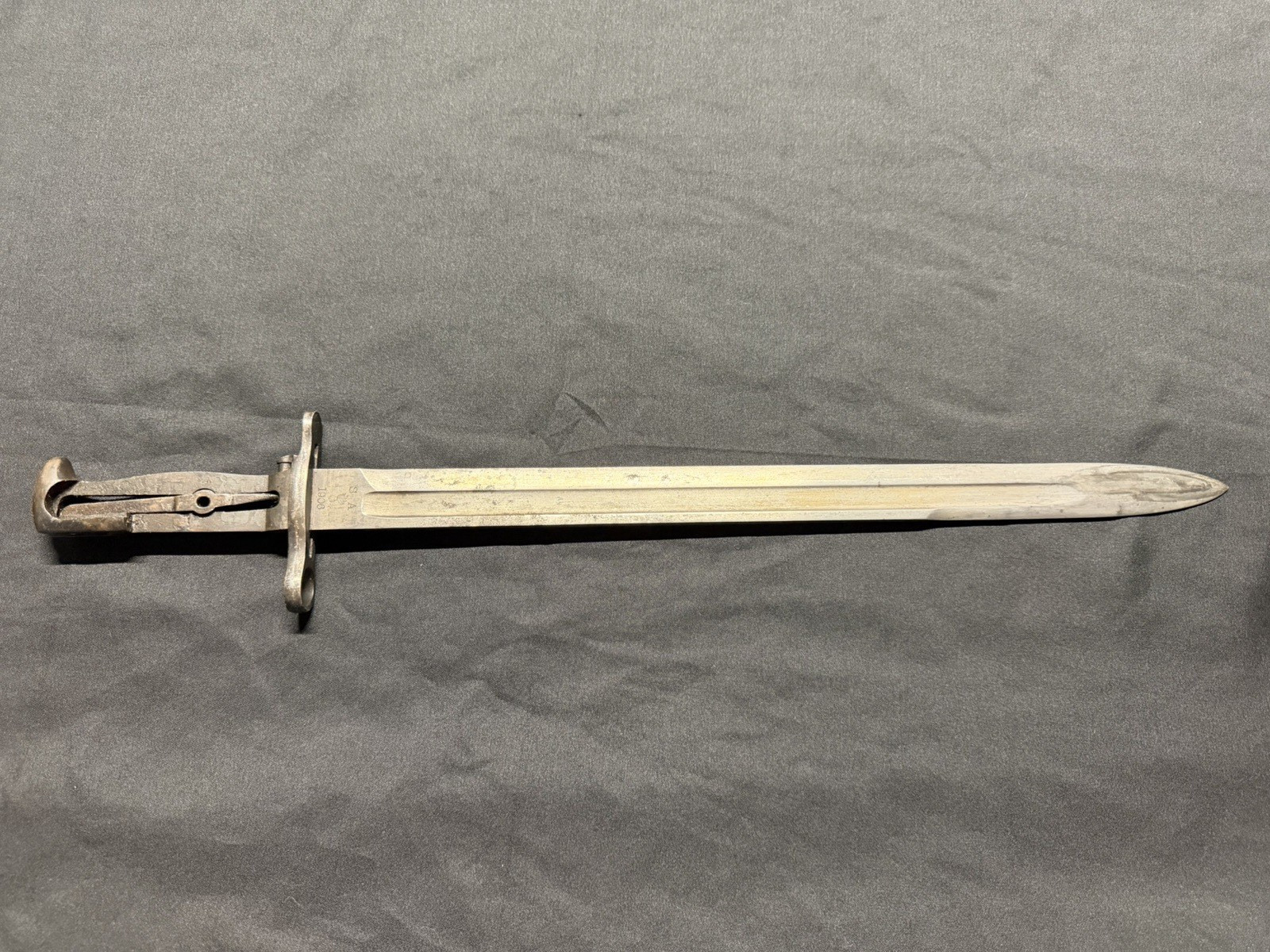 Pre- WWI WW1 US AEF Springfield Armory SA M1905 Bayonet! Dated 1906!