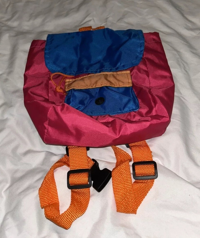 9x9.5 Small 100% Polyester Mini Multicolor Adjustable Straps Backpack