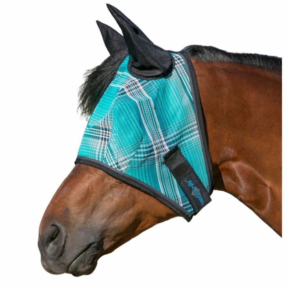 Kensington Fly Mask with Ears Web Trim