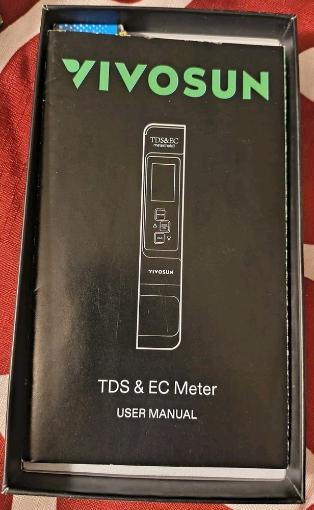 VIVOSUN PH and TDS Meter Combo