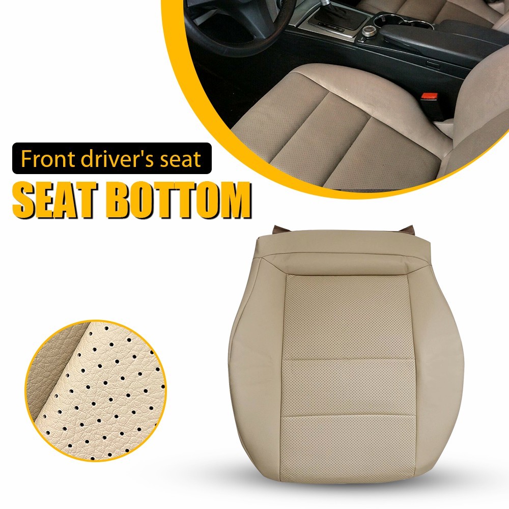 Fits 2008-15 Mercedes Benz GLK250 GLK350 Driver Bottom Leather Seat Cover Tan EK