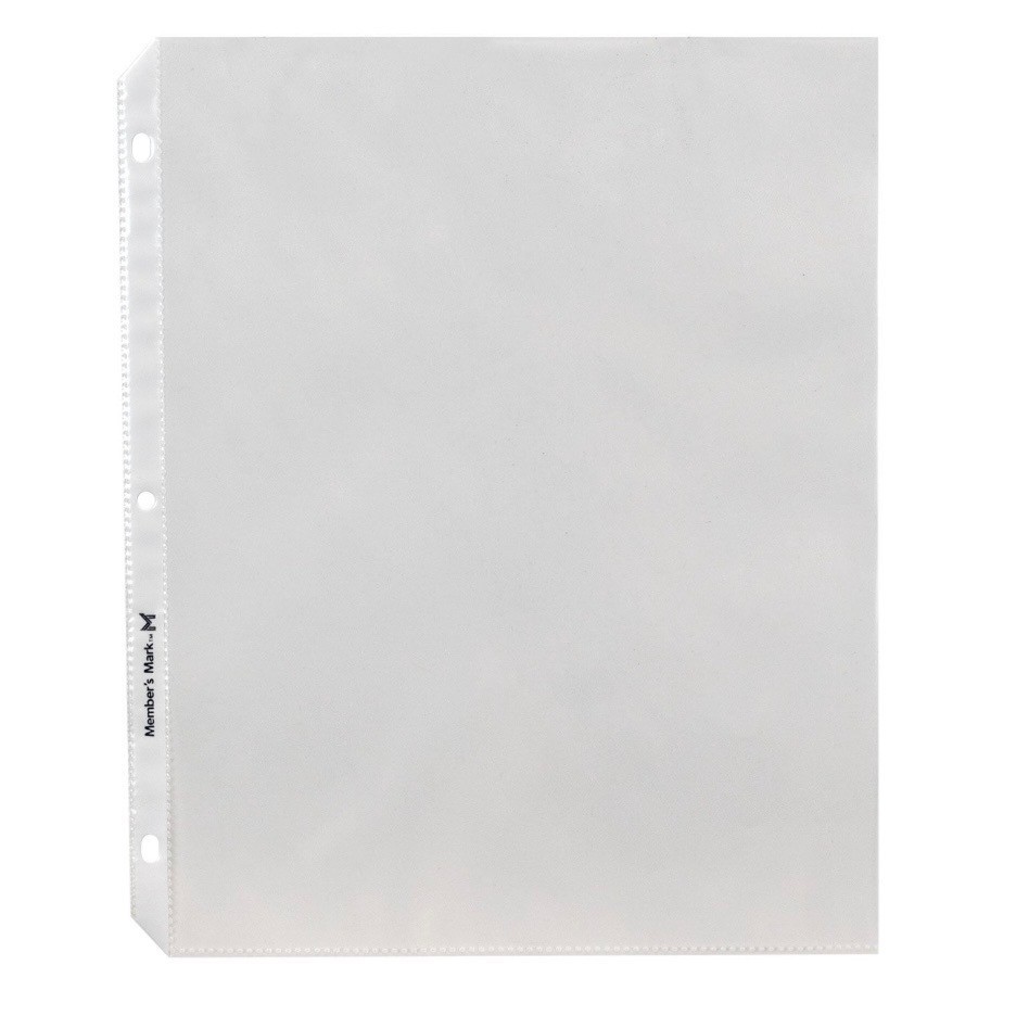 Member's Mark Sheet Protectors, Select Type 250 ct.