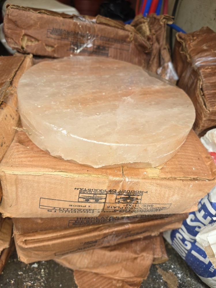 Himalayan Salt Round Cooking