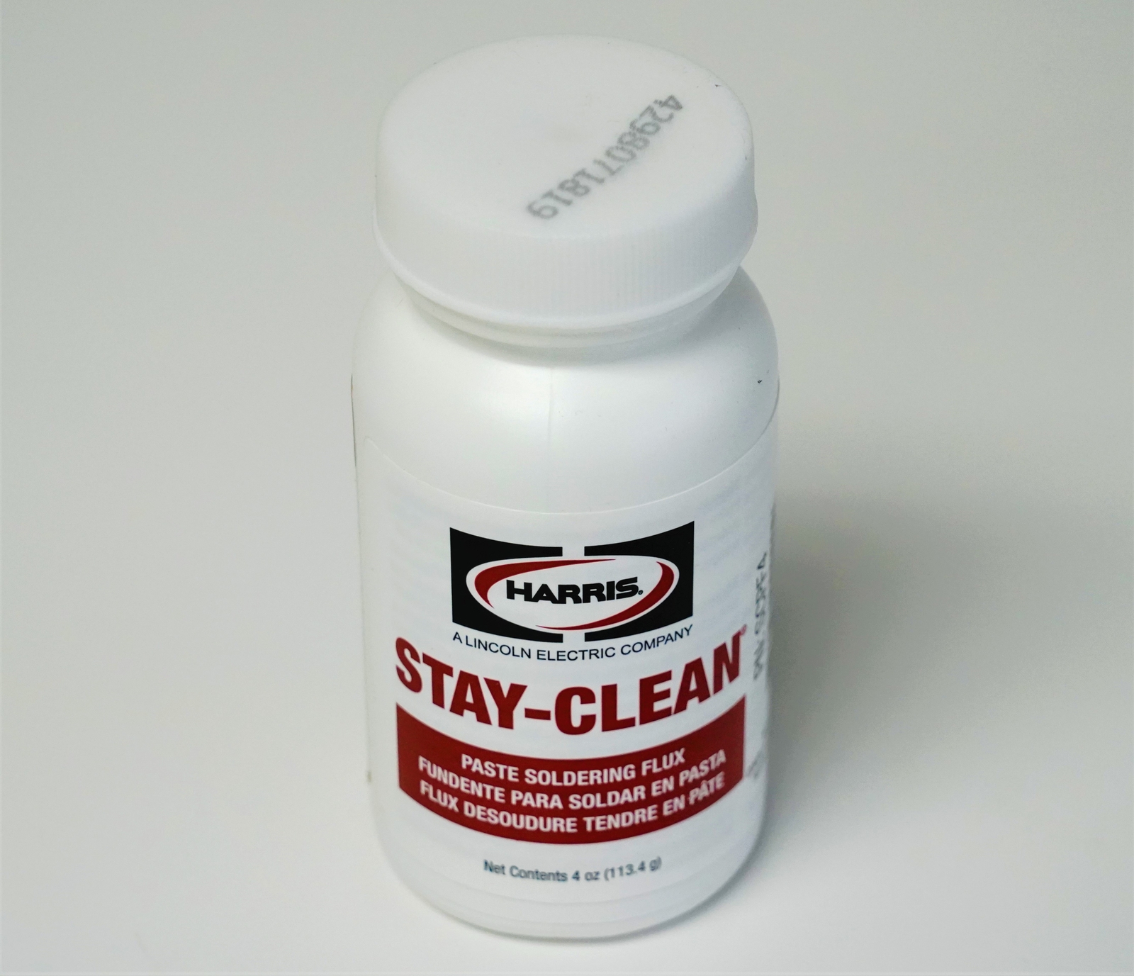Harris SCPF4 Stay-Clean Paste Soldering Flux 4 oz Bottle 40027