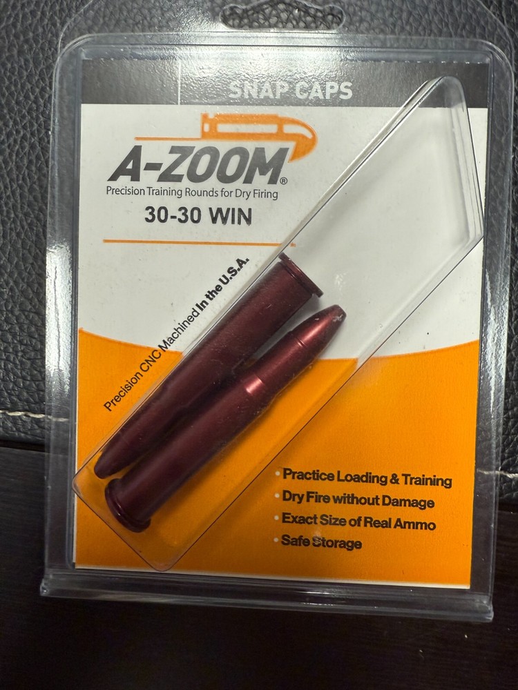 Pachmayr A-ZOOM 30-30 Win Precision Snap Caps (2 Pack),Red