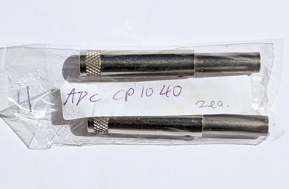 75-Ohm Dummy Load ADC CP-1040 Patch Jack Terminator, 75 Ohms, Normal Interrupt 2