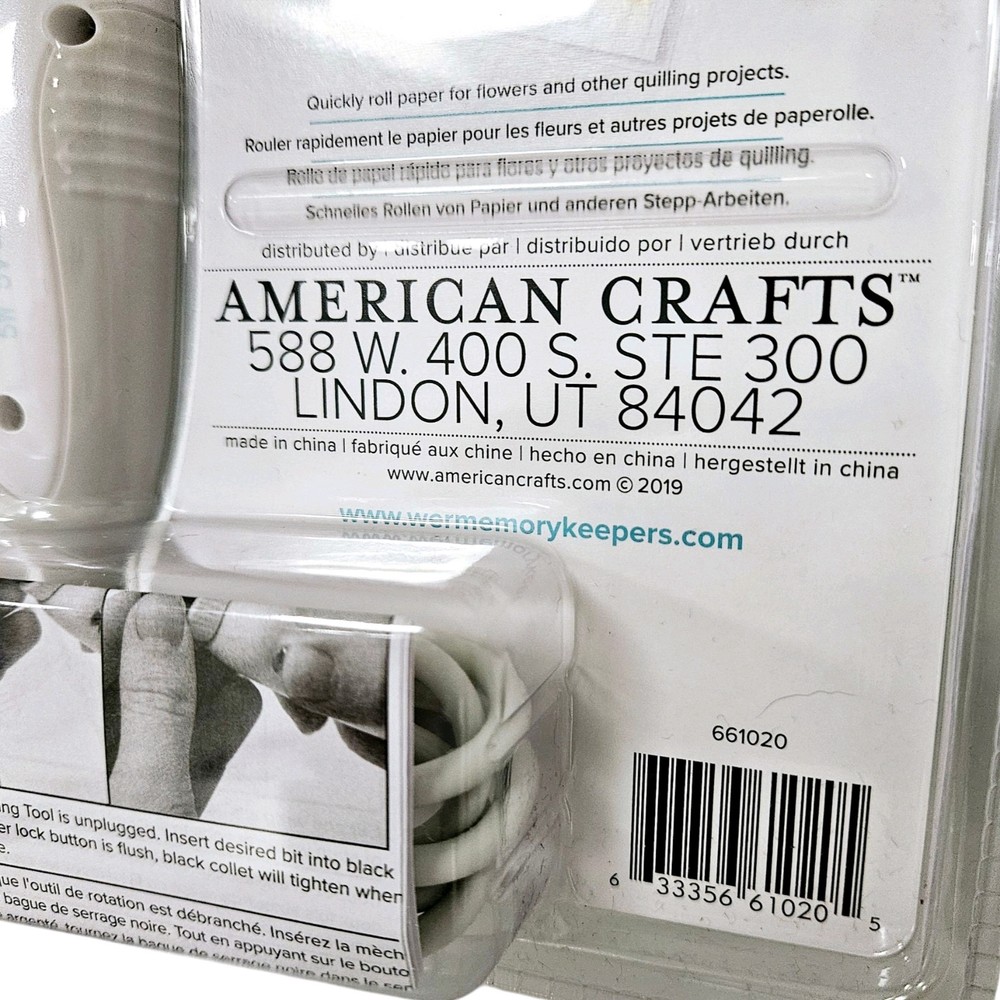 We R Memory Keepers Crafter's Essentials USB Spinning Tool Kit