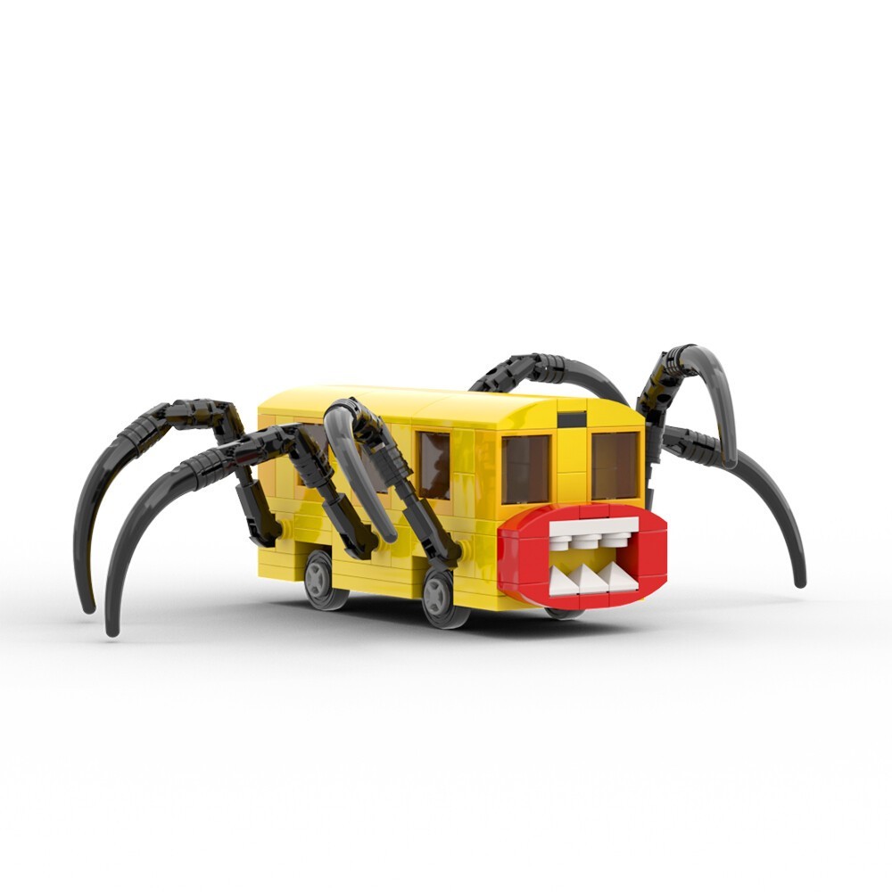 165 PCS Choo Choo Charles MOC - BUS EATER Spider Bus Devil Creative Toys