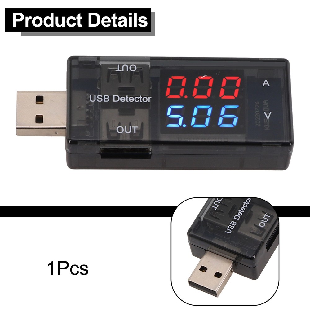 Voltage Tester Current Tester Instrument Measurement Double Table Display