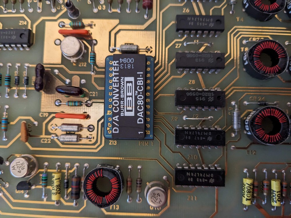 HP MODEL 69321B D/A VOLTAGE CONVERTER CARD
