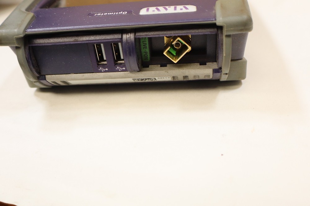 VIAVI Optimeter Optical Fiber Tester EOPT-PONATT with Launch Cable & Case