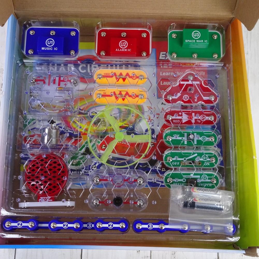Elenco Snap Circuits Skill Builder Explorer Science Set 125 Projects STEM SC-125