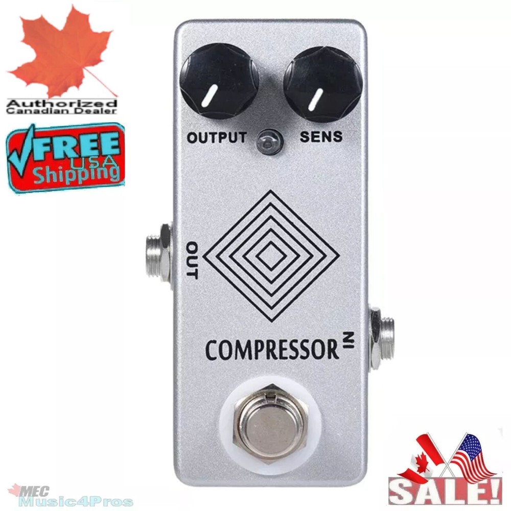 Mosky DYNAMIC COMPRESSOR Guitar effect Pedal DYNA COMP True Bypass Fast U.S SHIP