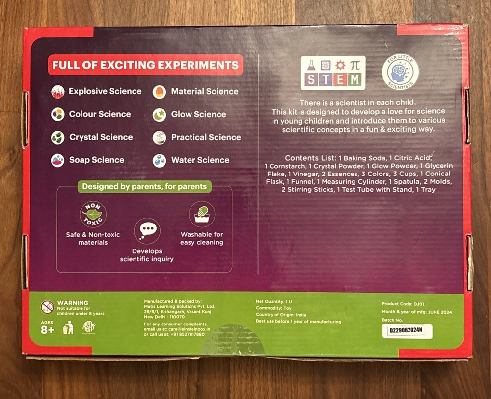 Kids STEM Kit Einstein Box Ultimate 135+ Experiments New