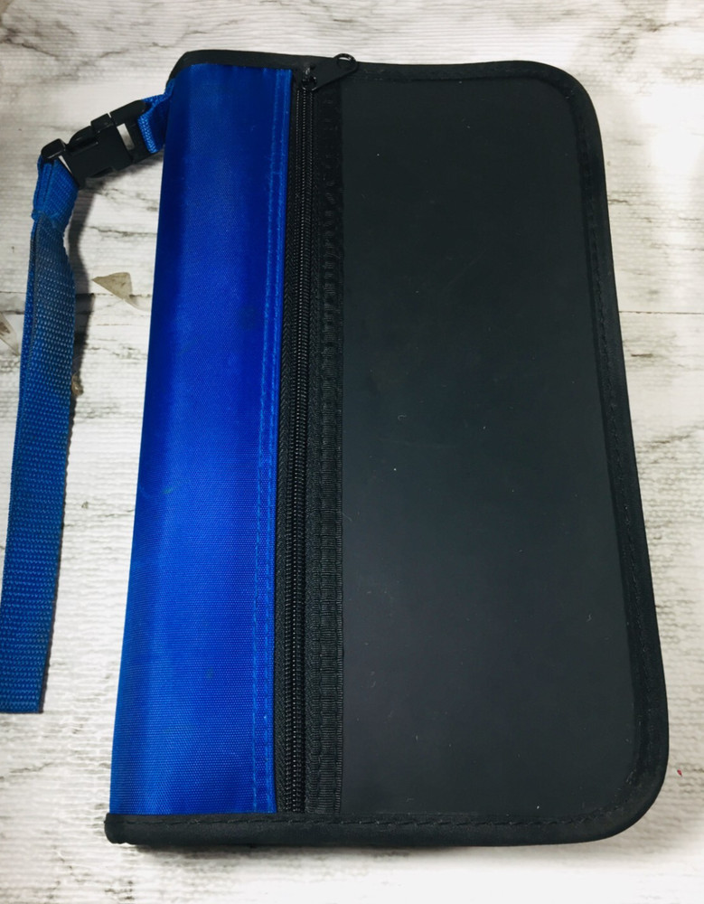 CD BOOK HOLDER w/ STRAP (48 DISCS) & FOLDABLE CD HOLDER VISOR (20 DISCS) BOTH!!