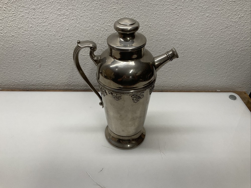 Vintage LB Silver Plated Handled Pitcher
