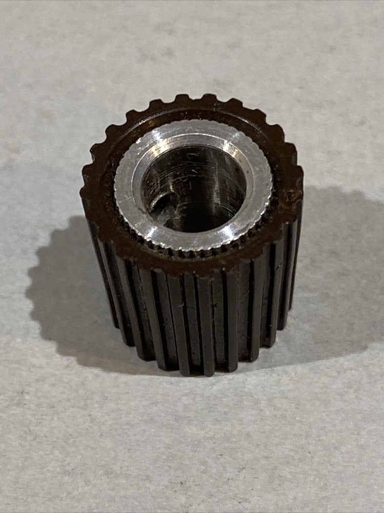 Lowrey Organ Brown Plastic Control Knob With Set Screw NOS