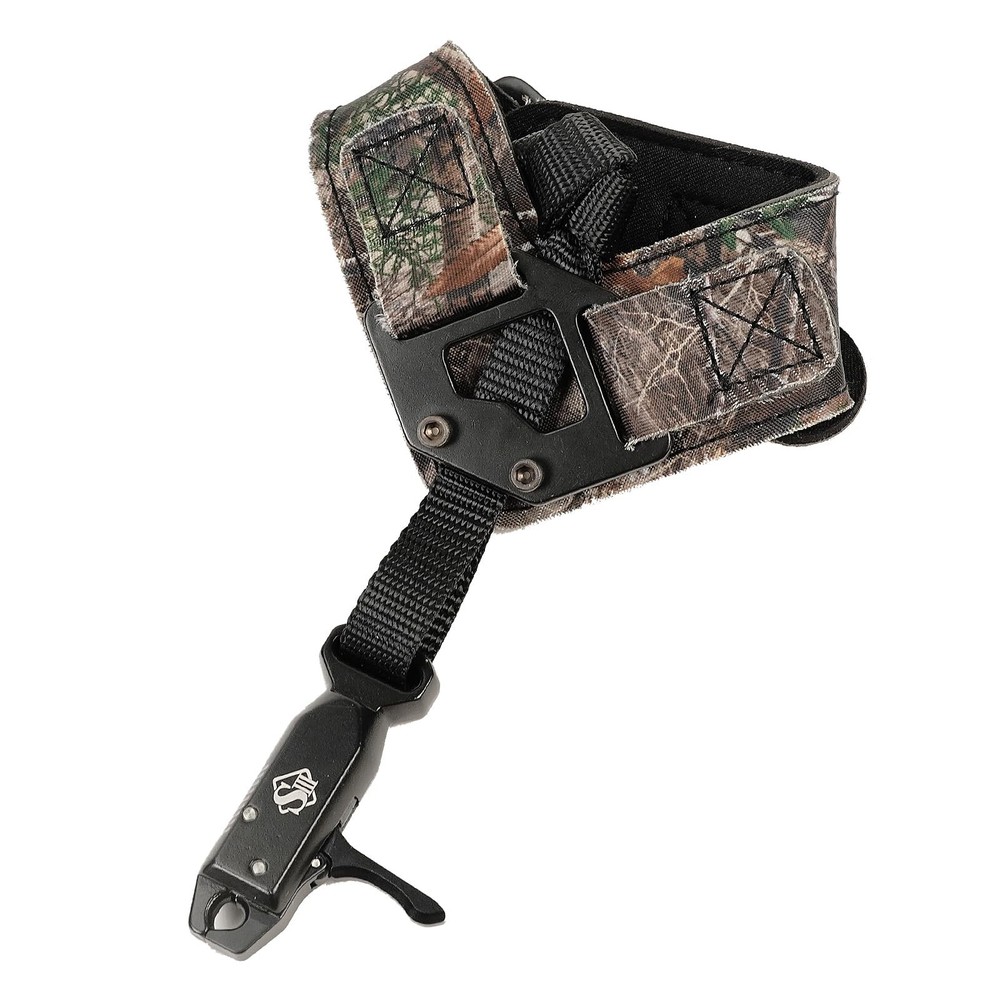 LWANO Archery Compound Bow Release Aids Trigger 360° Adjustable Wristband R