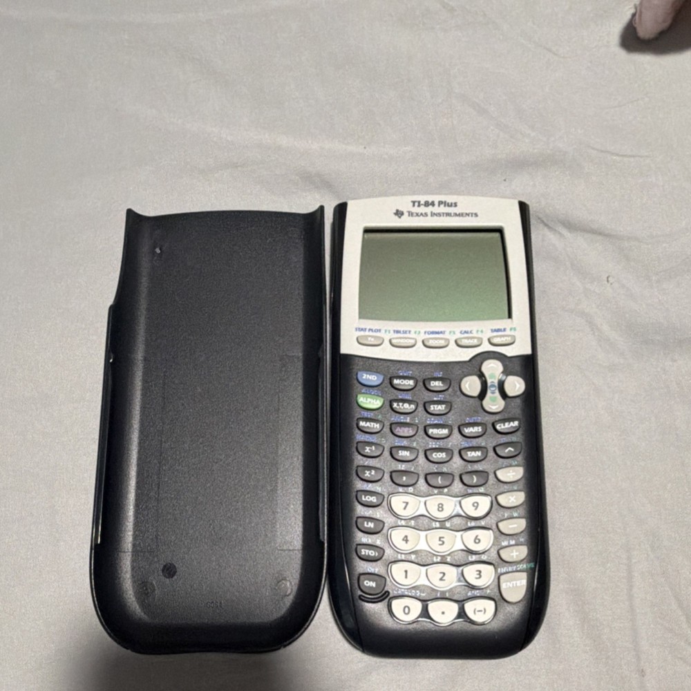 Texas Instruments TI-84 Plus Graphing Calculator Handheld LCD Display Battery
