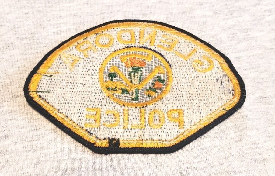 Glendora California Police Shoulder Patch