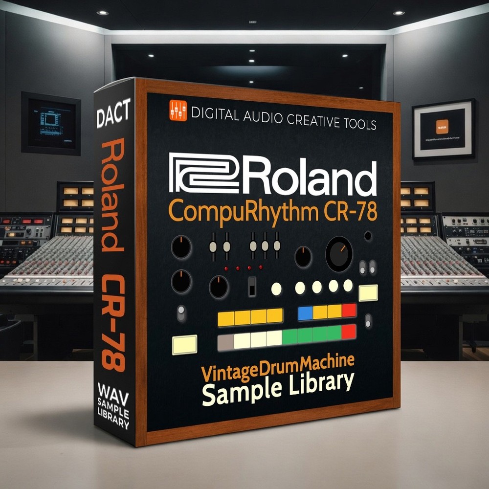 Roland CR-78 Drum Machine Sample Library