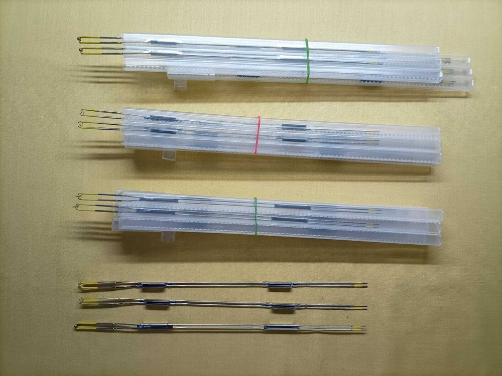 9pc Laparoscopic Urology Loop Electrodes Double Stem Working Element Bipolar