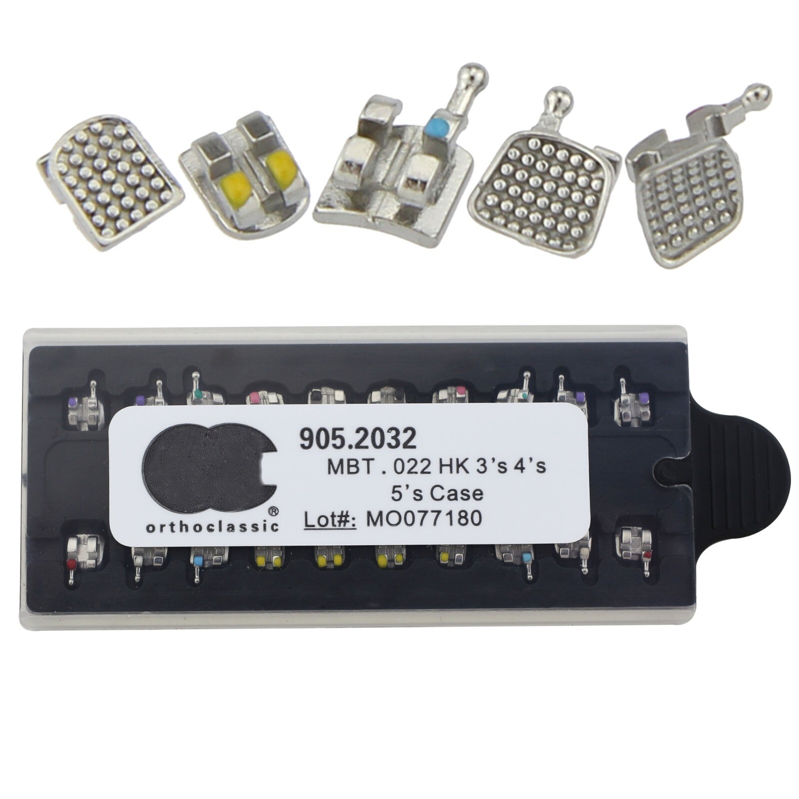 US Dental Brackets Orthodontic Metal Braces MIM Mini Roth MBT Slot 022 345 Hooks