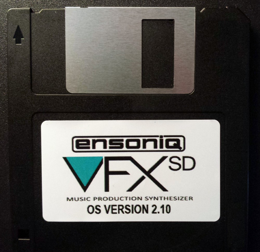 Ensoniq VFX SD Sequencer Operating System Disk v 2.10 OS boot VFXSD - 150 Sold