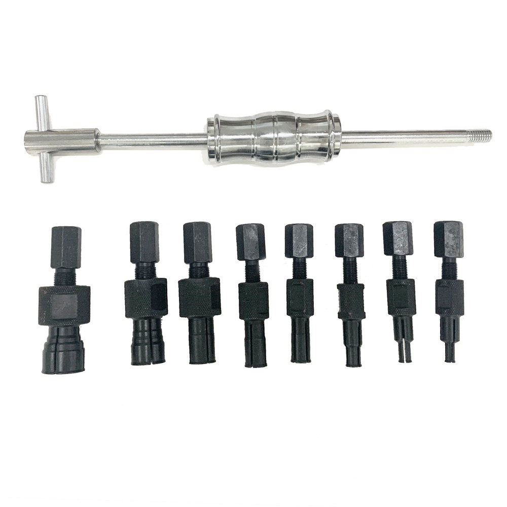 Inner Blind Hole Bearing Puller Remover 8-32mm Slide Hammer Extractor Tool Set