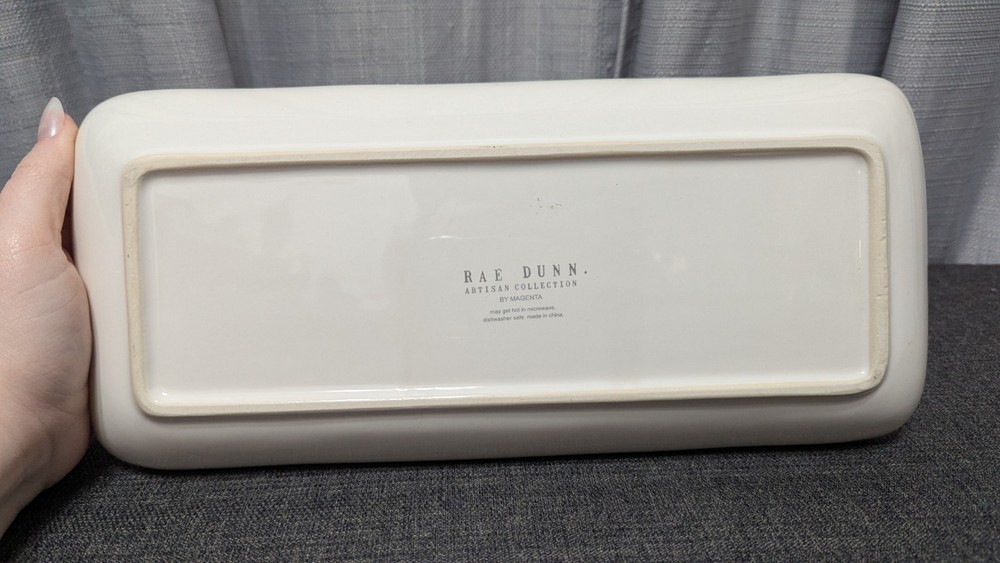 Magenta Exclusive His Hers Ours Tray RAE DUNN
